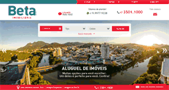 Desktop Screenshot of imobiliariabeta.com.br