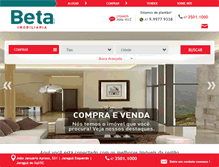 Tablet Screenshot of imobiliariabeta.com.br